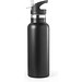 NORTON. Edelstahlflasche mit PP-Verschluss 570 ml, Schwarz