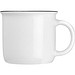 Nostalgietasse aus Keramik, 350ml, weiss