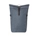 Notebook-Rucksack CIRCLE L, blau-grau meliert
