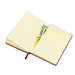 Notizbuch Animo, DIN A5, liniert, rot