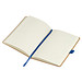 Notizbuch aus Bambus, blau