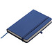 Notizbuch Happy, DIN A6, blanko, blau