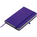 Notizbuch Happy, DIN A6, blanko, lila