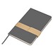 Notizbuch mit Magnetverschluss , grau