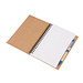 Notizringbuch RECYCLE L,blau