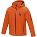Notus wattierte Softshell Herrenjacke, orange, S