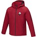 Notus wattierte Softshell Herrenjacke, rot, S