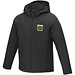 Notus wattierte Softshell Herrenjacke, schwarz, S
