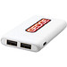 Odyssey 5000 mAh Powerbank mit hoher Dichte, weiss