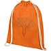 Oregon 140 g/m² Turnbeutel aus Baumwolle 5L, orange