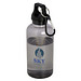 Oregon 400 ml RCS-zertifizierte Trinkflasche aus recyceltem Kunststoff mit Karabiner, schwarz