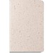 ORGANIC SOFT. Notizbuch A6 mit flexiblem Cover aus Elefantendung (80%), Naturhell