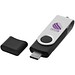 OTG Rotate USB Typ-C Stick, schwarz, 8GB