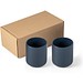 OWENS. Keramikbecherset 280 ml, Dunkelblau