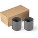 OWENS. Keramikbecherset 280 ml, Dunkelgrau