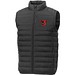 Pallas GRS recycelter wattierter Bodywarmer für Herren, storm grey, 2XL