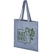 Pheebs 210 g/m² recycelte Tragetasche 7L, heather blau