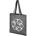 Pheebs 210 g/m² recycelte Tragetasche 7L, heather schwarz