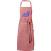 Pheebs Schürze aus 200 g/m² Recyclingbaumwolle, heather rot