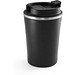 PHELPS. Reisebecher aus Edelstahl und PP 470 ml, Schwarz