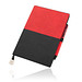 Pierre Cardin® REPORTER Set aus Notizbuch A5 und Kugelschreiber, rot/schwarz