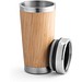 PIETRO. Reisebecher aus Bambus und Edelstahl 500 ml, Natur