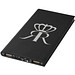 Plate Aluminium-Powerbank, 8.000 mAh, schwarz