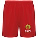 Player Sportshorts Unisex, rot, L