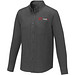 Pollux Herrenhemd mit langen Ärmeln, storm grey, 3XL