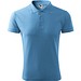 Polohemd Herren Pique Polo, 2XL, azureblau