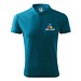 MALFINI Polohemd Herren Pique Polo, L, dunkeltürkis