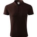 Polohemd Herren Pique Polo, S, kaffee