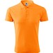 Polohemd Herren Pique Polo, S, mandarine orange