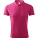 Polohemd Herren Pique Polo, S, purpur