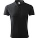 Polohemd Herren Pique Polo, XL, ebony grau