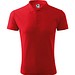 Polohemd Herren Pique Polo, XL, rot