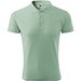 Polohemd Herren Pique Polo, XL, sage