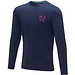 ELEVATE Herren Öko Langarmshirt Ponoka, navy, L