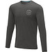 ELEVATE Herren Öko Langarmshirt Ponoka, storm grey, 3XL