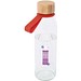 Porto 500 ml Glas-Flasche mit Silikongriff und Bambusdeckel, Brick
