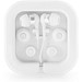 PRESLEY. In-Ear Kopfhörer mit 1.2 Meter langem USB-C-Kabel und integriertem Mikrofon aus ABS, Weiß