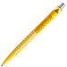 prodir® Kugelschreiber QS40 PMT Air, blaue Mine, gelb/silber satiniert