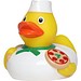 Quietsche-Ente Pizzabäcker, multicolour
