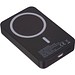 R-ABS Magnetische Powerbank 10.000 mAh DONNA, schwarz