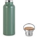 RAGNAR. Trinkflasche aus Edelstahl (36% recycelt) (570 mL), doppelwandig und vakuumisoliert, Khaki