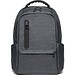 RE-BOSTON. Wasserabweisender 2Tone-Laptop-Rucksack aus recyceltem Nylon mit 210D-Fach, Dunkelgrau