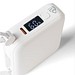 Recycelte ABS-Powerbank Jona, weiß