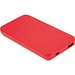 Recycelte Powerbank 10.000 mAh PRESTON, rot