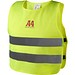 Reflektierende Warnweste Unisex, neongelb, 3XS