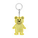 Reflektierender Schlüsselanhänger TEDDY,gelb